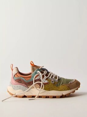 Free People x Flower Mountain Yamano 3 Sneakers, size 9, NWOT, Ocher